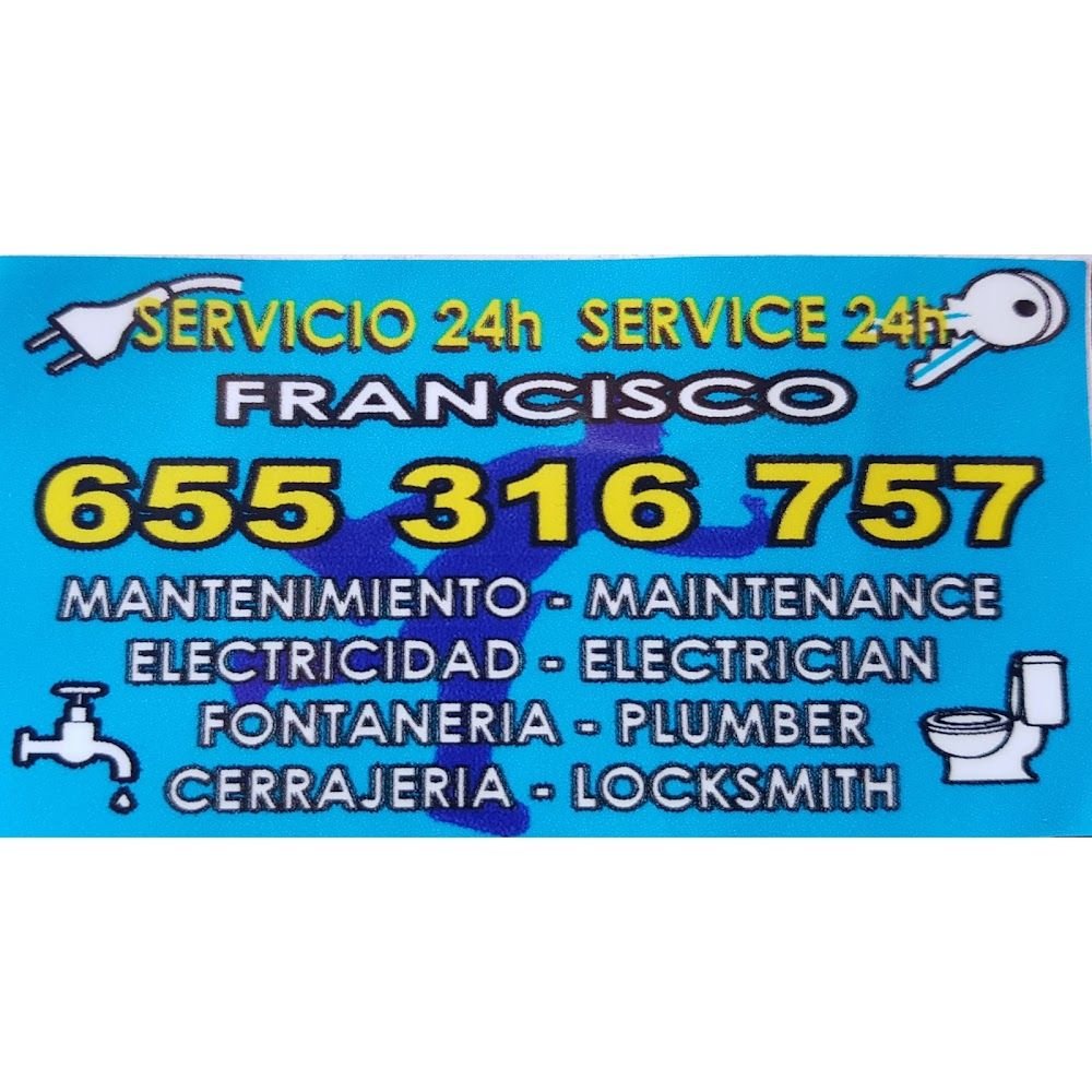 Mantenimientos Electricidad, Fontanería, Persianas y Cerrajería Francisco